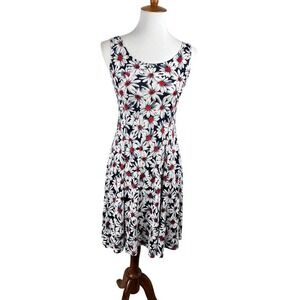 Dass & Co Paris‎ Daisy Print Sleeveless Dress - Summer Casual Sun Dress